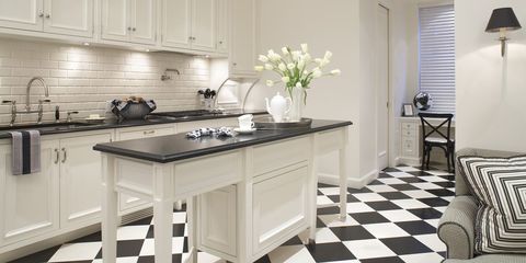 26 Gorgeous Black & White Kitchens - Ideas for Black & White Decor .