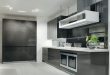 Gray white kitchen design longline salvarani x (With images .