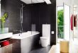 Black Bathroom Design Idea That Isn't Dark and Creepy | Diseño de .