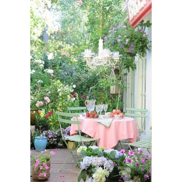 20 Bright Spring Terrace And Patio Décor Ideas DigsDigs ❤ liked .