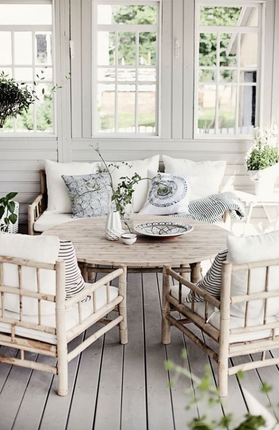 25 Calm Scandinavian Terrace Designs - DigsDi