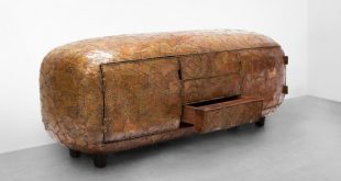 Carapace Furniture Collection With Hard Metal Exterior - DigsDi