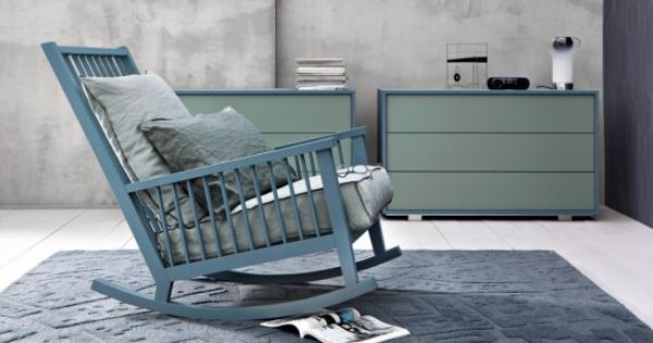 Casual Scandinavian-Inspired Rocking Chair By Gervasoni | DigsDigs .