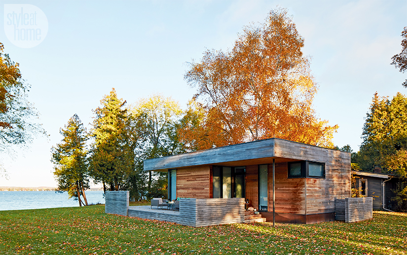 Cozy modern cedar-clad cabin | Style at Ho