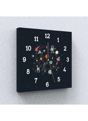 Space Time Canvas Wall Clock by Engrave - Engrave - 27299