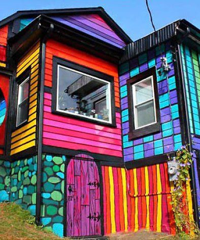 Brooklyn, N.Y.: The World's Most Colorful Houses - mom.me .