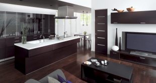 Combine Kitchen and Living Room with Cuisia by TOTO - DigsDi