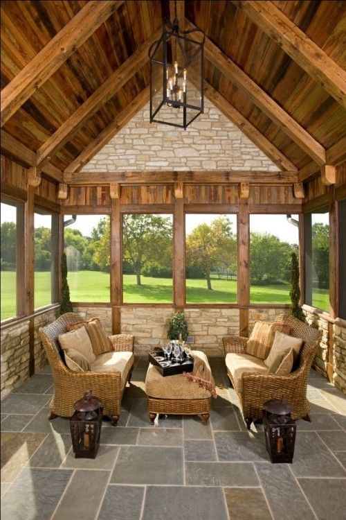 36 Comfy And Relaxing Screened Patio And Porch Design Ideas - DigsDi