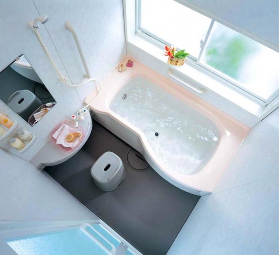 Compact and Small Bathroom Layouts from INAX - DigsDi