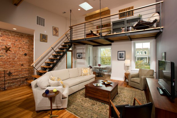 21 Contemporary Loft Apartment Design Ide