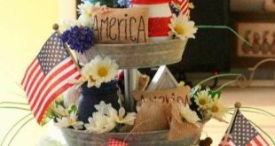 47 Cool 4th July Centerpieces In National Colors - decoomo.com .