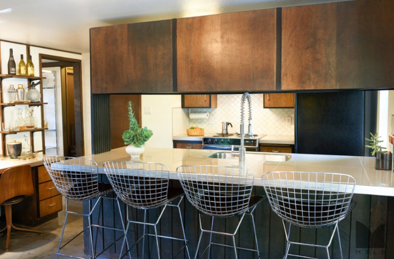Mid-Century Modern Small Kitchen Design Ideas You'll Want to Steal .
