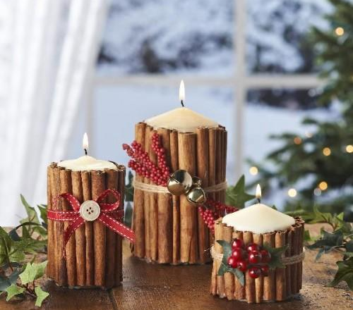 Top 10 DIY Beautiful Christmas Candles and Candle Holders .