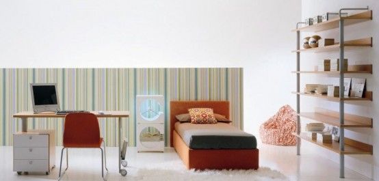 13 Cool Kids Bedrooms - Letti Singoli Collection from Di Liddo .