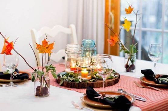 30 Cool Ways To Use Autumn Leaves For Fall Home Décor - DigsDi