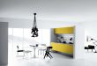 Cool White and Yellow Kitchen Design - Vetronica by Meson's - DigsDi