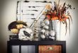 44 Cozy Rustic Halloween Decor Ideas - DigsDi