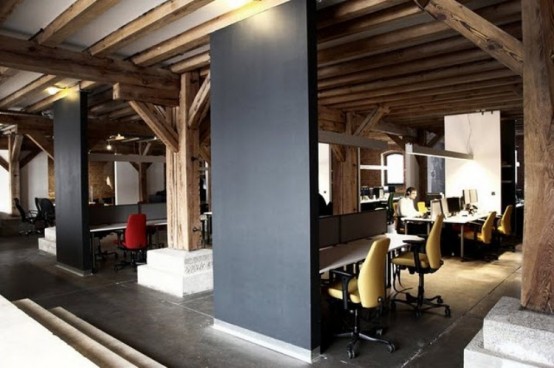 Cozy, Stylish And Homey Office Design - DigsDi