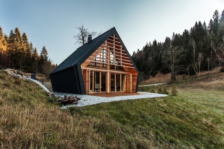 Cozy Wooden House With Simple But Beautiful Design - DigsDi