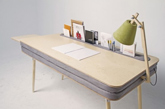 Creative And Funny Oxymoron Desk With A Soft Tabletop - DigsDi
