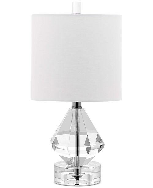 Decorator's Lighting Dutchess Diamond Accent Crystal Table Lamp .