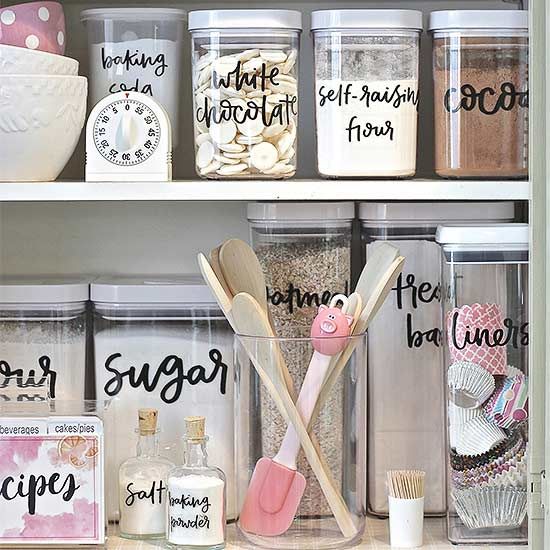 Streamline pantry organization with these stylish (and cute .