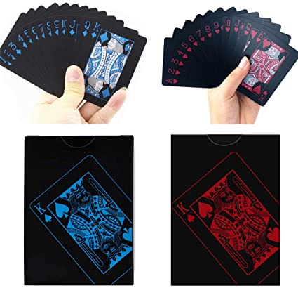 Amazon.com: Dsxnklnd 2 Decks of Waterproof Poker Cards Plastic PVC .