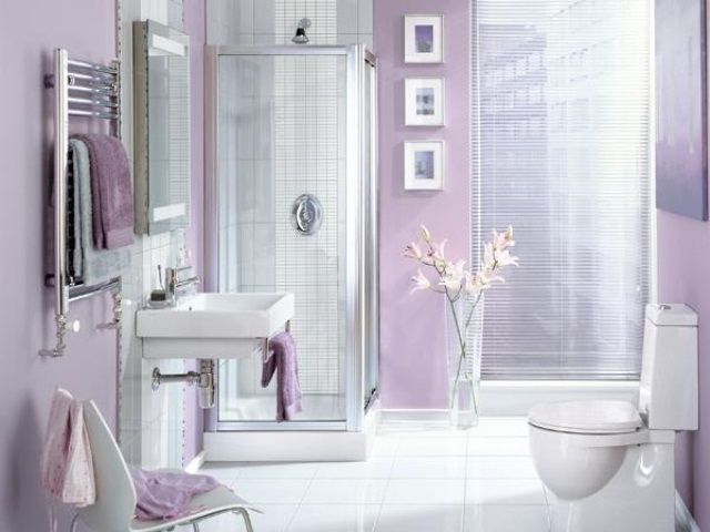 70 Delicate Feminine Bathroom Design Ideas | DigsDigs | Purple .