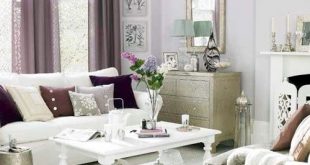 39 Delicate Home Décor Ideas With Lavender Color | Purple living .