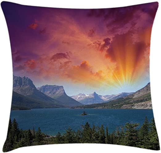 Amazon.com: Ambesonne Yosemite Throw Pillow Cushion Cover .