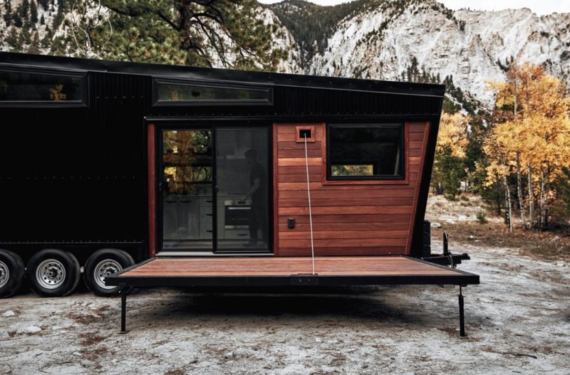 Mid-Century-Inspired Mobile Homes | Shed to tiny house, House .