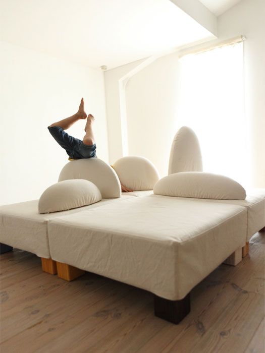 Ecological and Funny Furniture for Kids Bedroom by Hiromatsu .