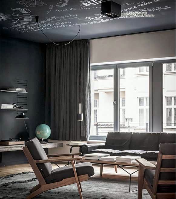 Edgy luxury apartment equipped with statement furniture | Bachelor .