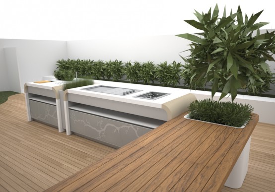Electrolux Modern Outdoor Kitchen - DigsDi