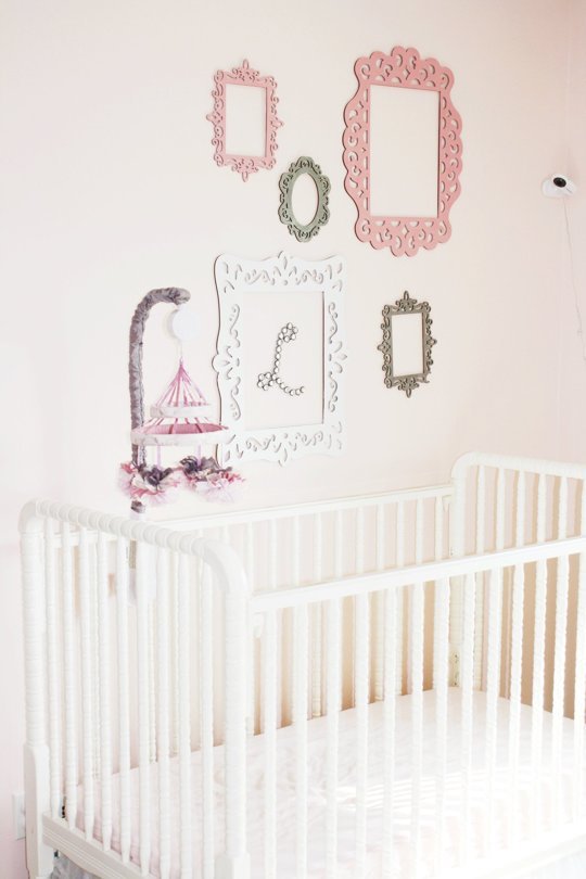Elegant Pale Pink Nursery Design With Delicate Details - DigsDi