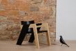 Elegant Self-Assembly IO Chair From Two-Toned Wood - DigsDi