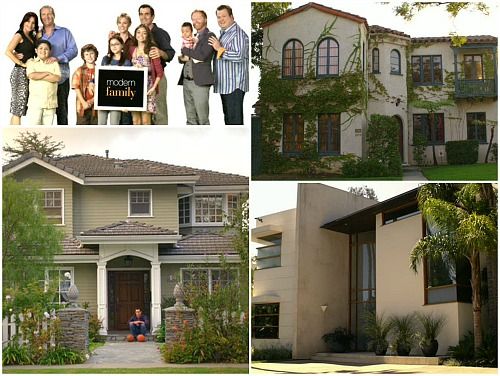 Modern Family: Three Funny Families and Their Three Fab Houses .