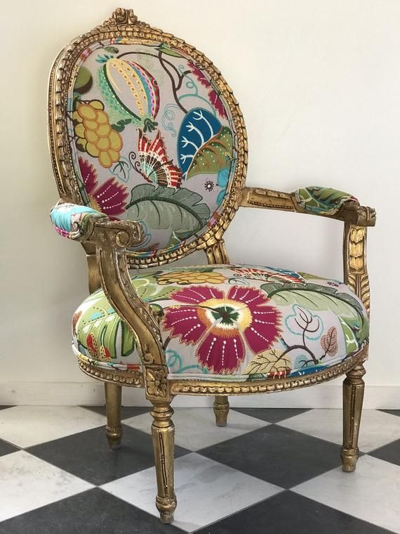 Customizable French Chair: Ready for Your Special Fabric | Fancy .