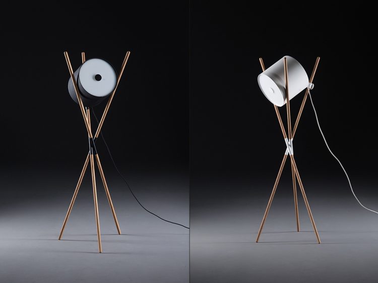 Flat-Pack Floor Lamp That Could Easily Be Reassembled - DigsDi