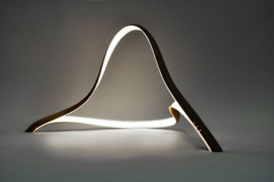Flexible Minimalist Free Form Lamp - DigsDi