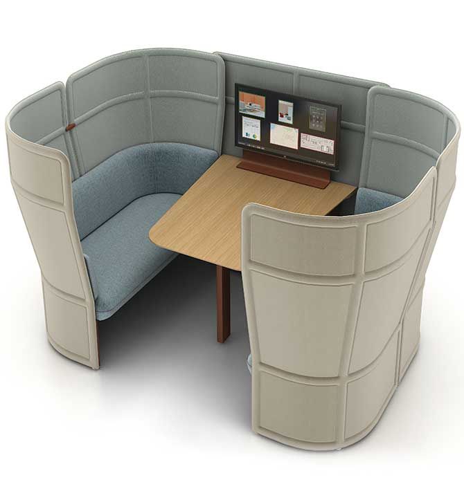 Openest Conference Booth in 2020 | Small office design, Corporate .