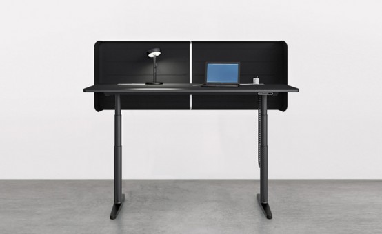Flexible Working Desk For Sitting And Standing