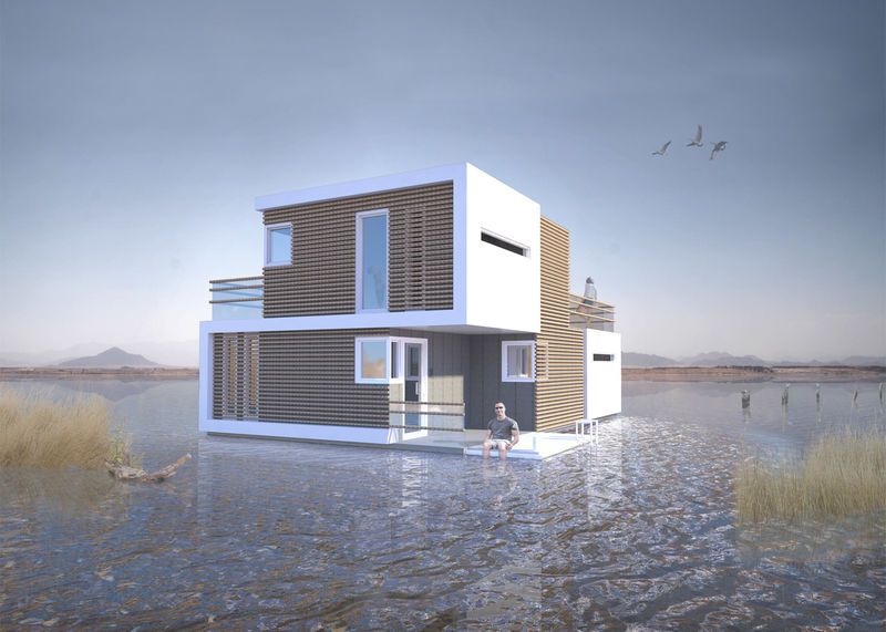 Divorce-Simplifying Home Designs : floating house conce