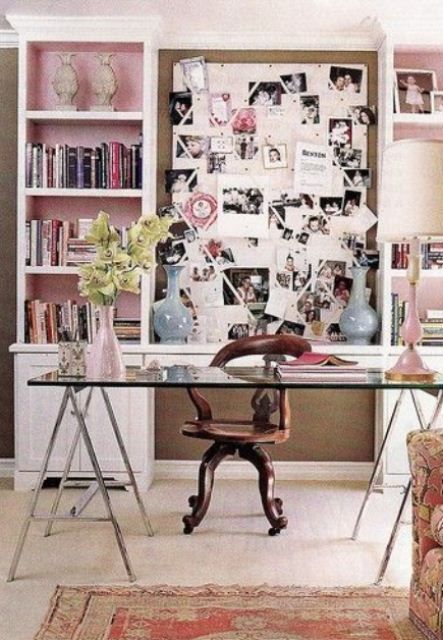 40 Floppy But Refined Boho Chic Home Office Designs - DigsDigs .