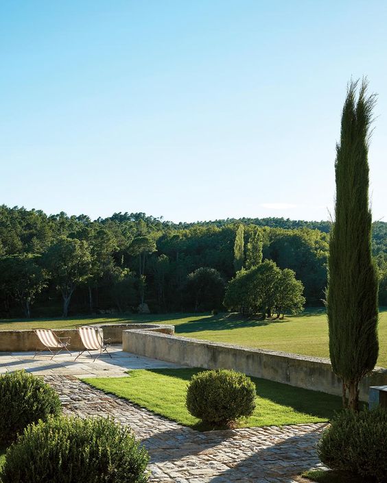 A Restored French Chateau Finished with Modern Furniture and Chic .
