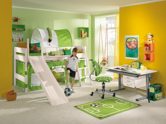 Funny Play Beds for Cool Kids Room Design by Paidi - DigsDi