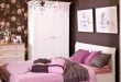 Girlish Pink And Chocolate Bedroom Design | Bedroom interior .