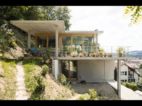 House on a Slope / Gian Salis Architect - YouTu