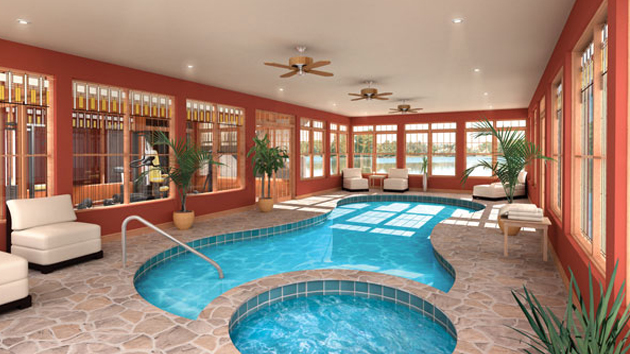 20 Amazing Indoor Swimming Pools | Home Design Lov