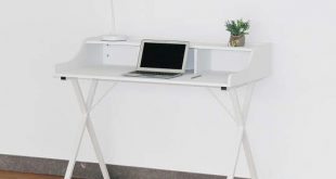 Just Home Faux Marble White Desk - Big Lots in 2020 | White .